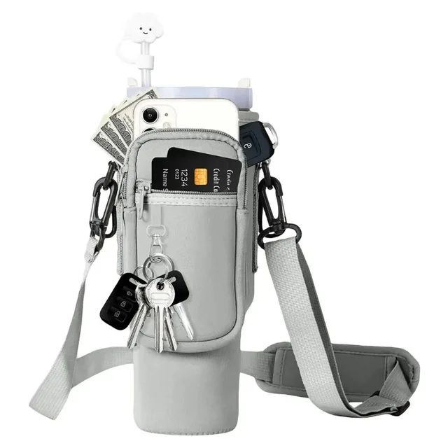 Stanley 40 oz Tumbler Accessories Insulated Thermos Cup Cover Water Bottle Pouch Holder 9