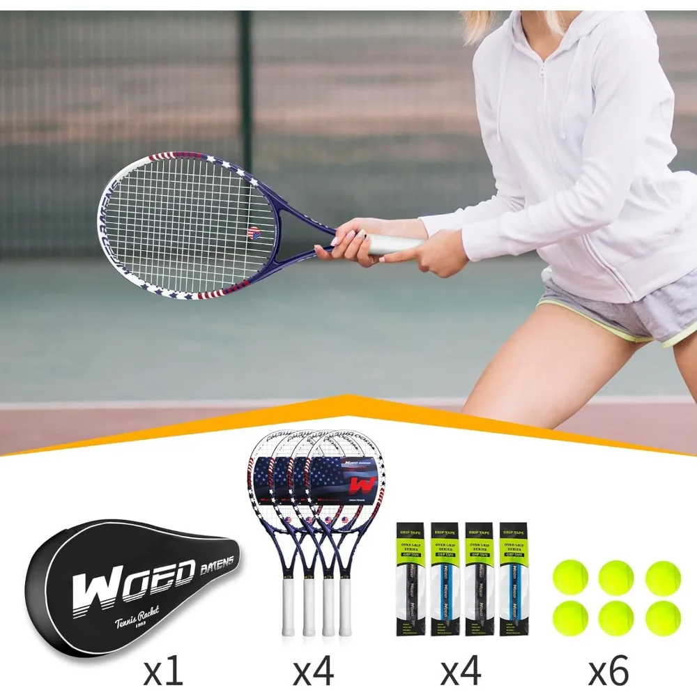 27-Inch Adult Tennis Racket Set 2