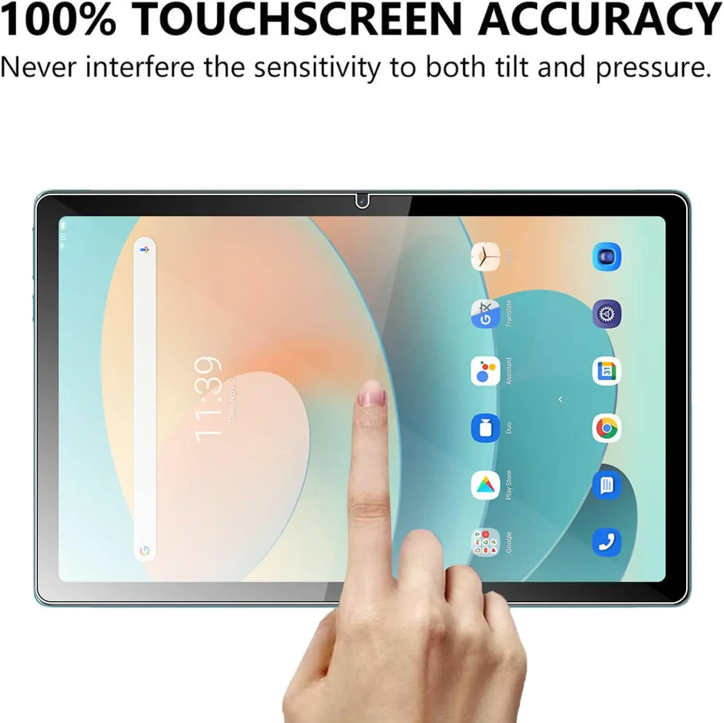 Premium 10.36 HD Clear Tempered Glass Tablet Screen Protector with 2.5D Radian Edge and Anti-Scratch Technology