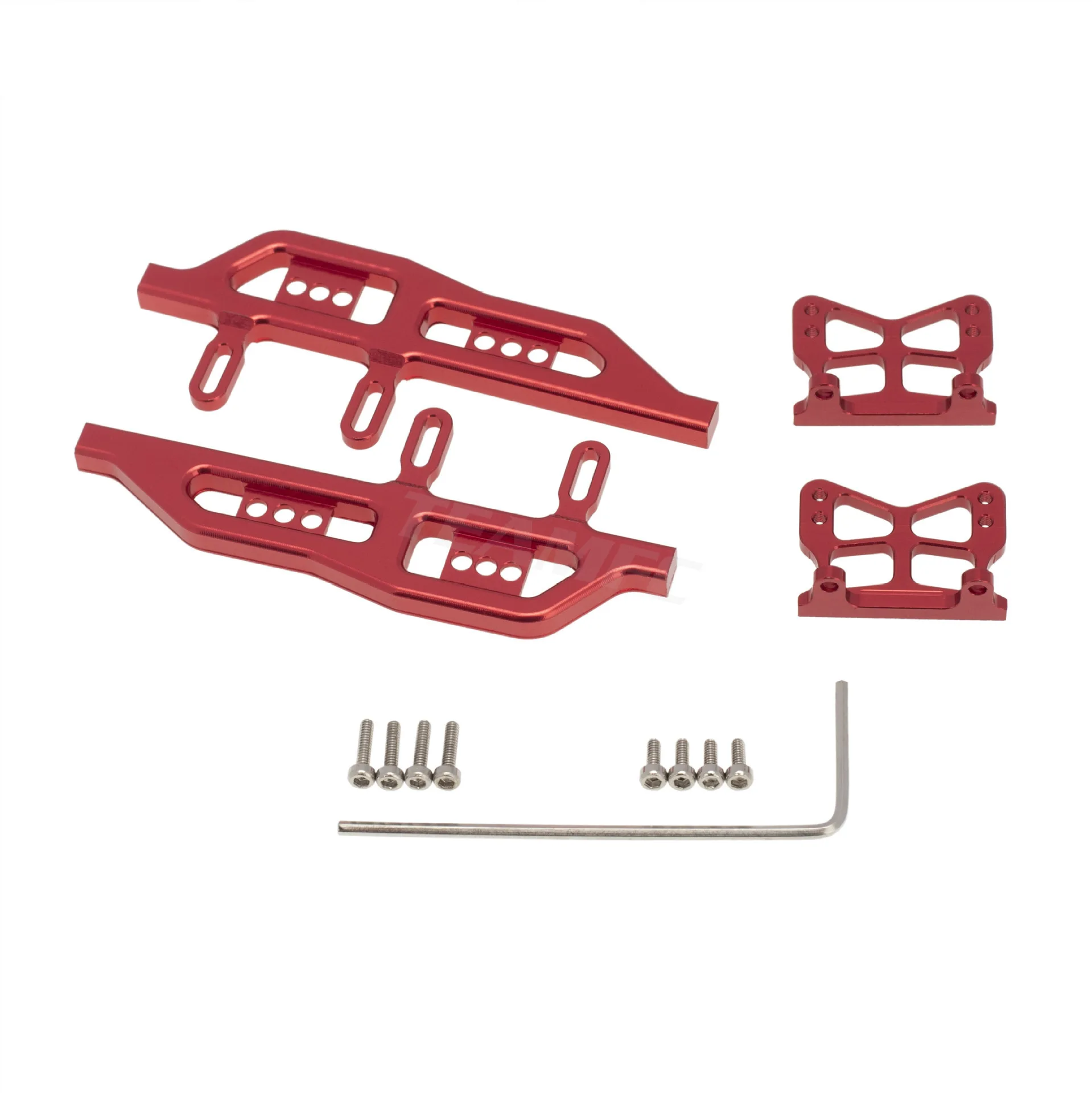 

Alloy Side Pedal Set Treadle Guard Board Foot Pedal Step Board for Axial SCX24 90081 C10 1/24 Scale RC Car Spare Parts Upgrade