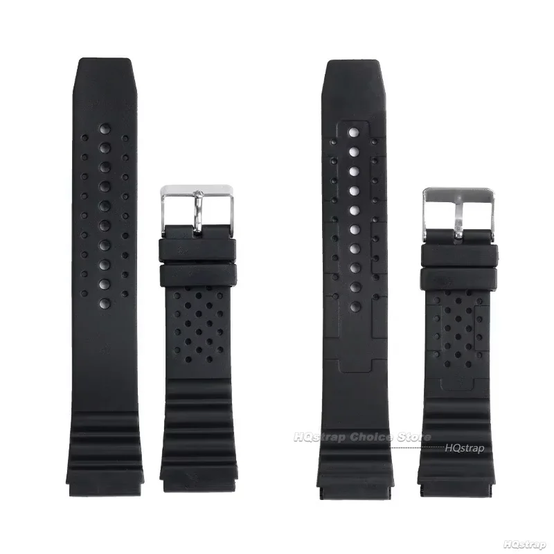 Breathable Waterproof Rubber Watch Strap