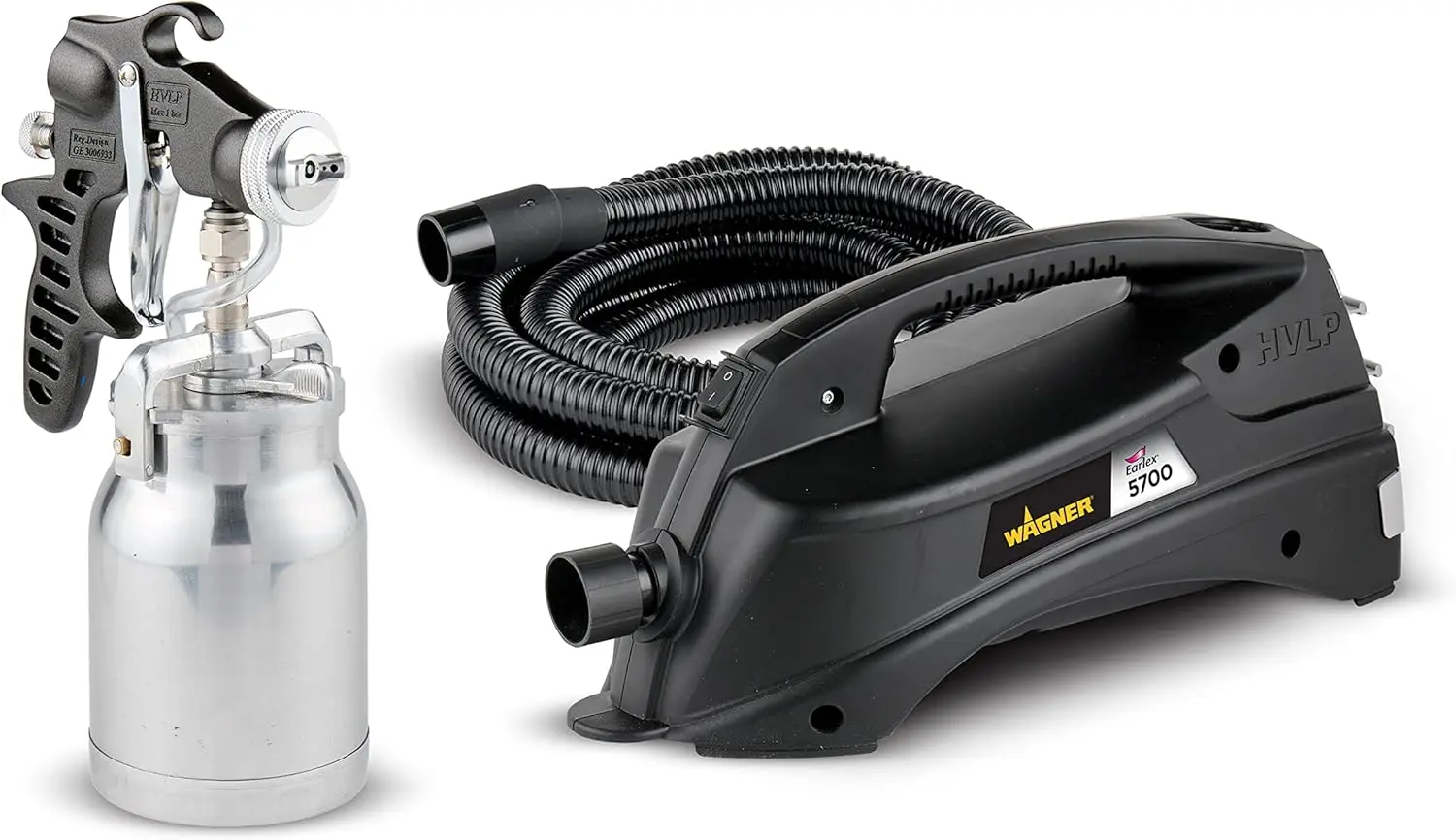 Wagner Spraytech 2443205 Earlex 5700 Stationary HVLP Paint Sprayer for Woodworking and Furniture Refinishing, Fine Finishing