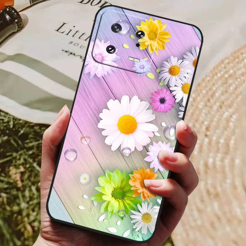 Premium Silicone Shockproof Back Cover for Xiaomi 13 Pro - Soft Bumper Coque Case