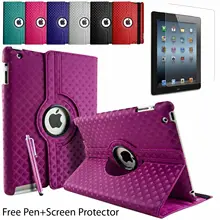 

360° ROTATING DIAMOND PU LEATHER CASE FOR SAMSUNG GALAXY TAB 3. 7" TABLET P3200