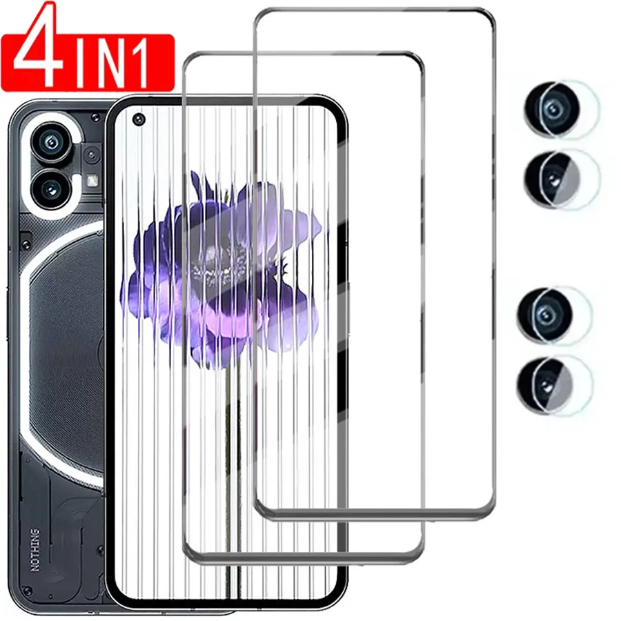 1-4 Pezzi Nothing Phone 1 Vetro Temperato Niente Telefono 1 Vetro Niente Telefono (1) Camera Len Film For Nothing Phone1 Accessori Per Telefono Nothin