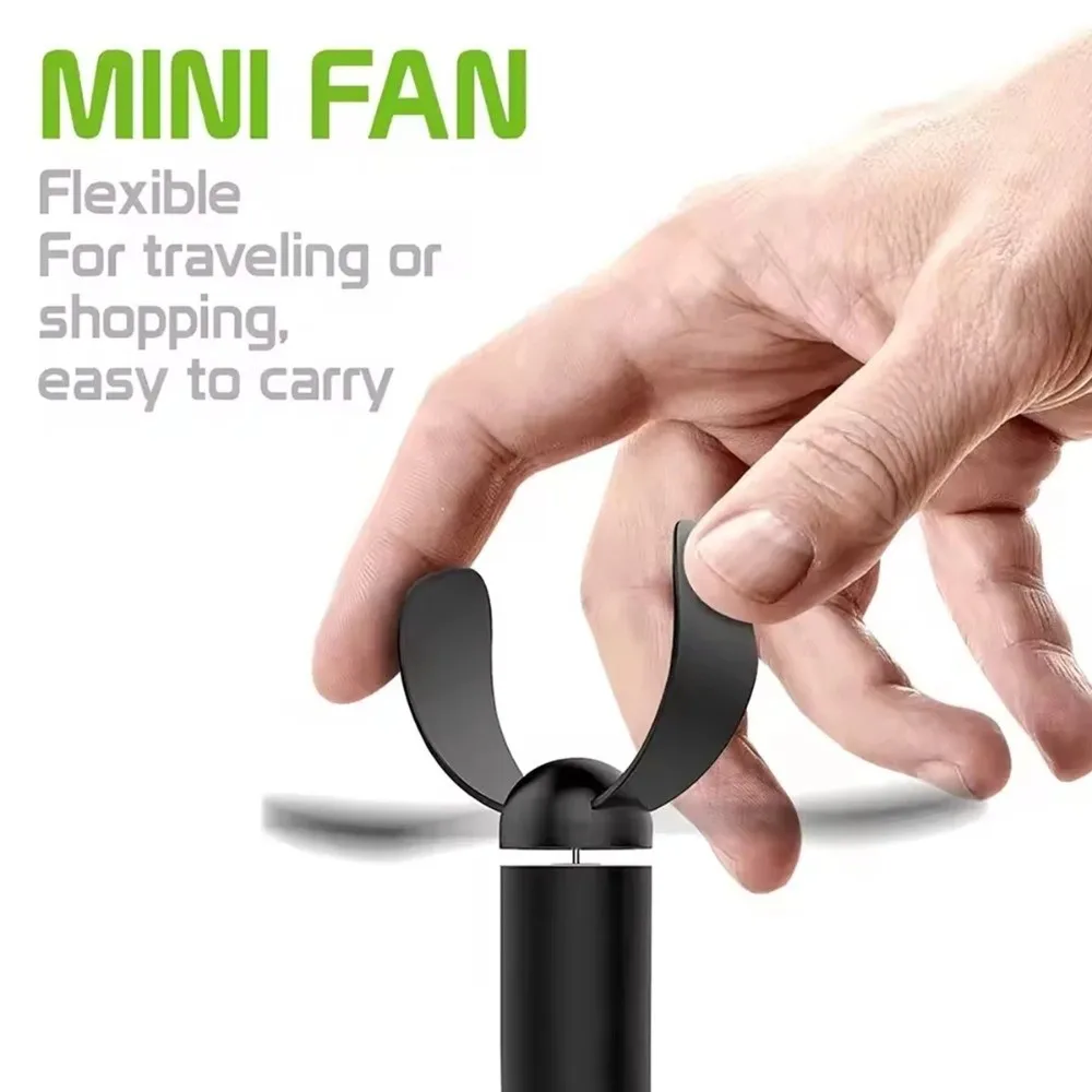 Compact Bendable USB Mini Fan with Flexible Design