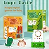 Logic Castle Starter Set with Activity game cards Educational Smart Logic Board Game for Children Fun Home & Travel Stem Toys 1
