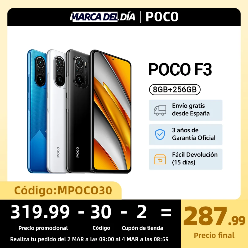 Poco f3 8gb 256gb