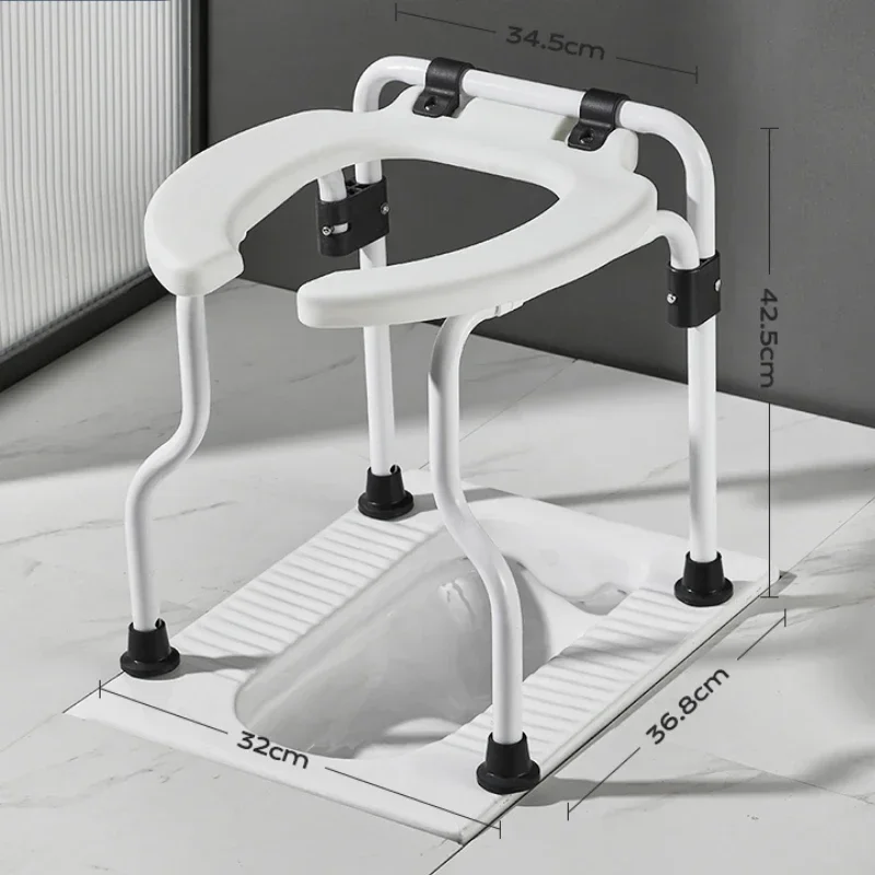 Advanced U-Shaped Toilet Chair for Pregnant Women, Seamless Squat to Seat Conversion, Comfortable Bathroom Accessibility Aid 5
