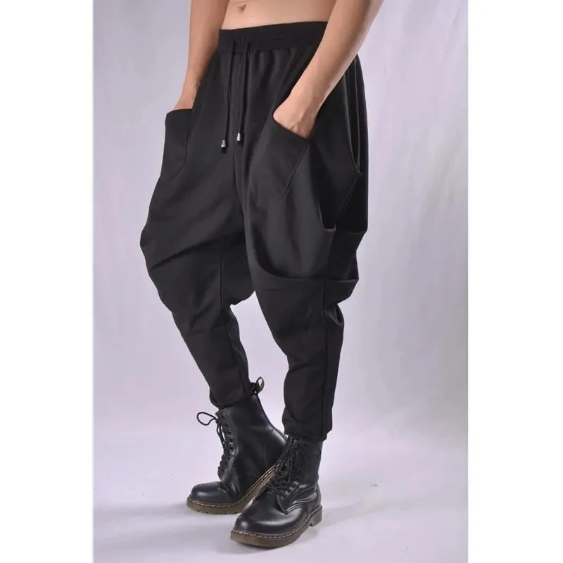 

Pantalones Hombre Harajuku Spring Summer Loose Pants Men's Hip Hop Small Foot Haren Pants All-match Streetwear Trousers For Men