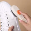 Cleaning Brush Multifunctional Summer Brush Liquid Adding Shoe Brush Soft Bristle with Soap Dispenser for Bathroom Kitchen New 3