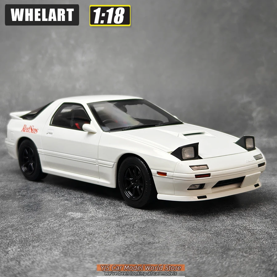 WHELART 1/18 마쓰다 RX7 FC3S 사바나 RX-7 30주년 기념 에디션 금속 소재 자동차 모델 스포츠카 컬렉션 스태틱 디스플레이