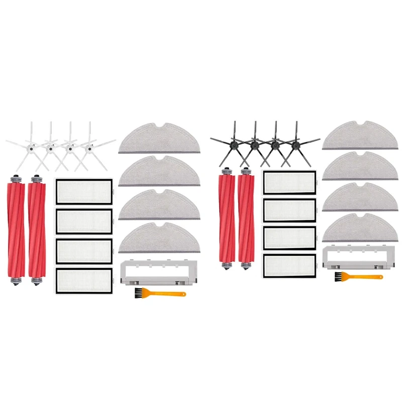 

Детали Hepa фильтр для Xiaomi Roborock Q7 Max / Max + робот-пылесос Швабра тряпка щетка крышка Запасные части, A