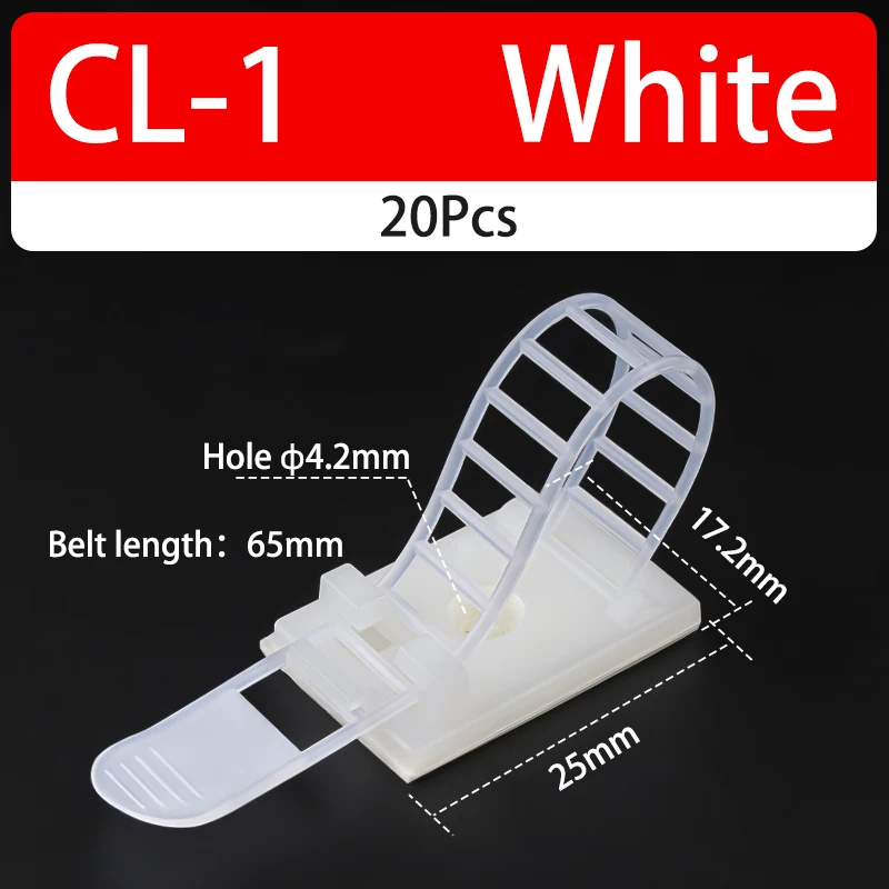 CL-1 White 20pcs