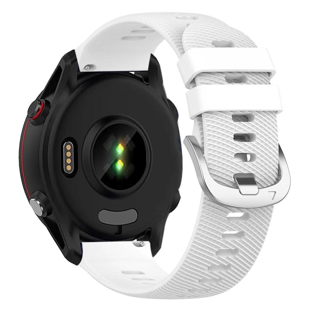 Two-Tone Silicone Strap, 22mm/20mm – Versatile Active Bracelet Watchband