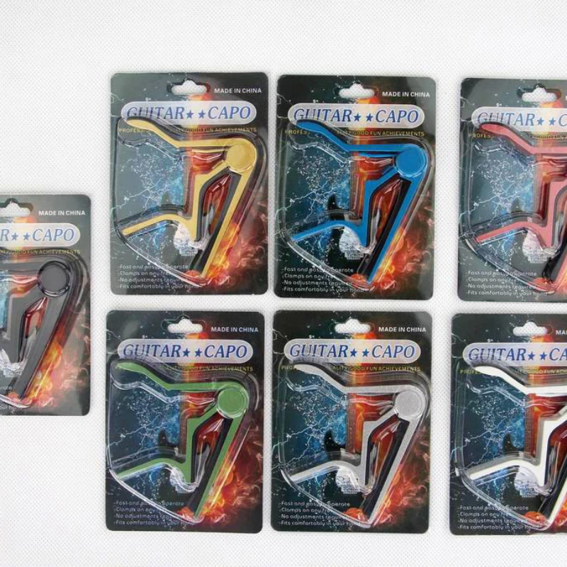 New Metal Guitar Capo Guitar Tone Changer Ballad Classical Guitar Tone Changer Ukulele CAPO
