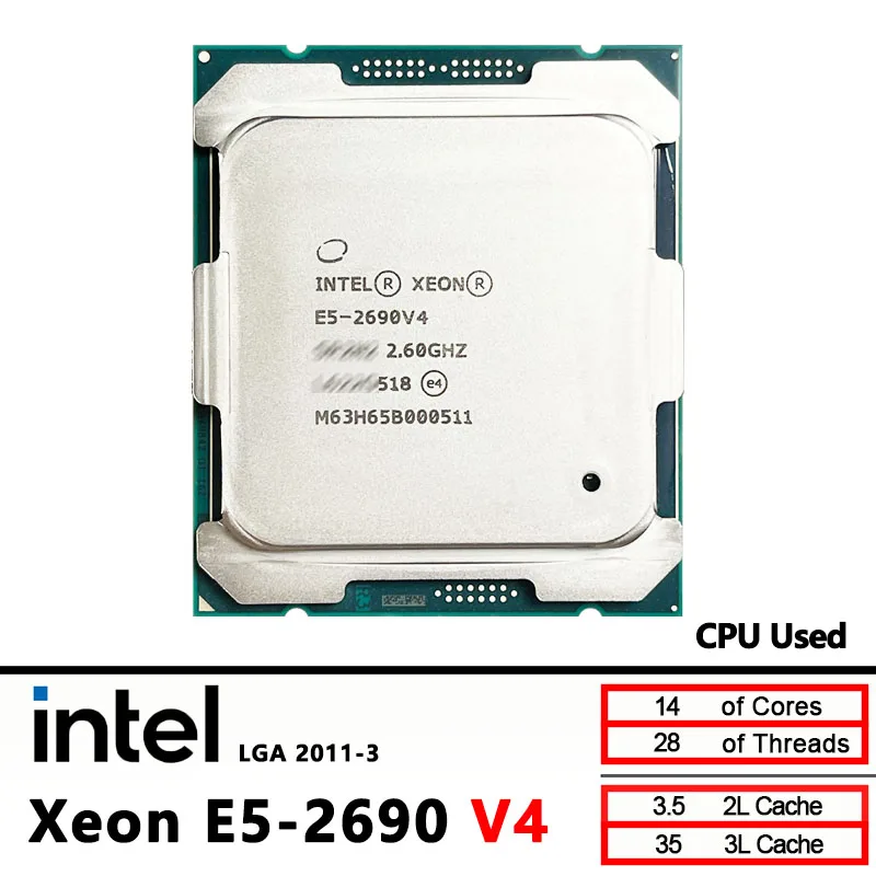 Processador Intel Xeon E5-2690 v4