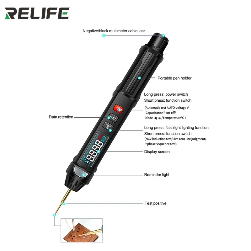 RELIFE DT-01 ڵ   ,   Ƽ,   ׽,   跮, 3 in 1