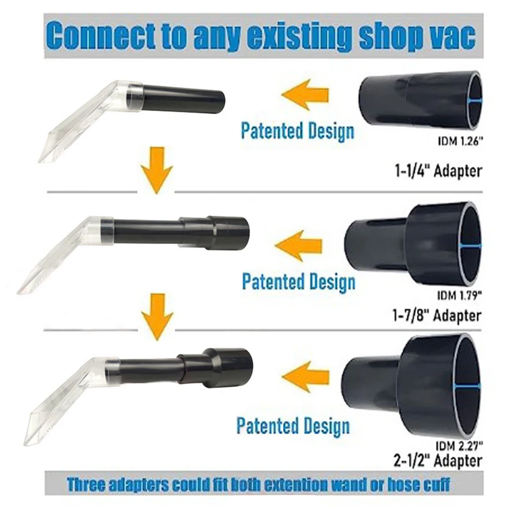 Carpet Vac Extractor Attachment-Tool Cleaning Vacuum Clear Upholstery Car  Detailing Turn Shop Vac Into an Extractor B - AliExpress
