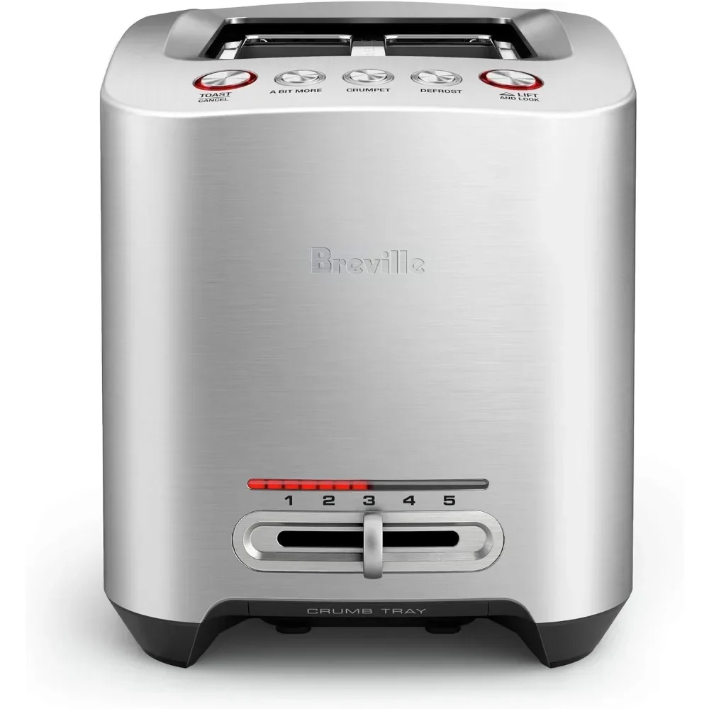 BTA820XL Die-Cast 2-Slice Smart Toaster, Brushed Stainless Steel 3