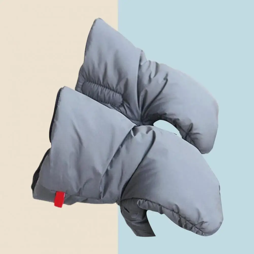 

Oxford Cloth 1 Pair Fashionable Winter Stroller Hand Warm Gloves Soft Gloves Cozy for Female