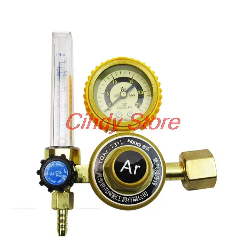 

G5/8" 0-25Mpa Argon CO2 Mig Tig Flow Meter Gas Regulator Flowmeter Welding Weld Gauge Argon Regulator Pressure Reducer