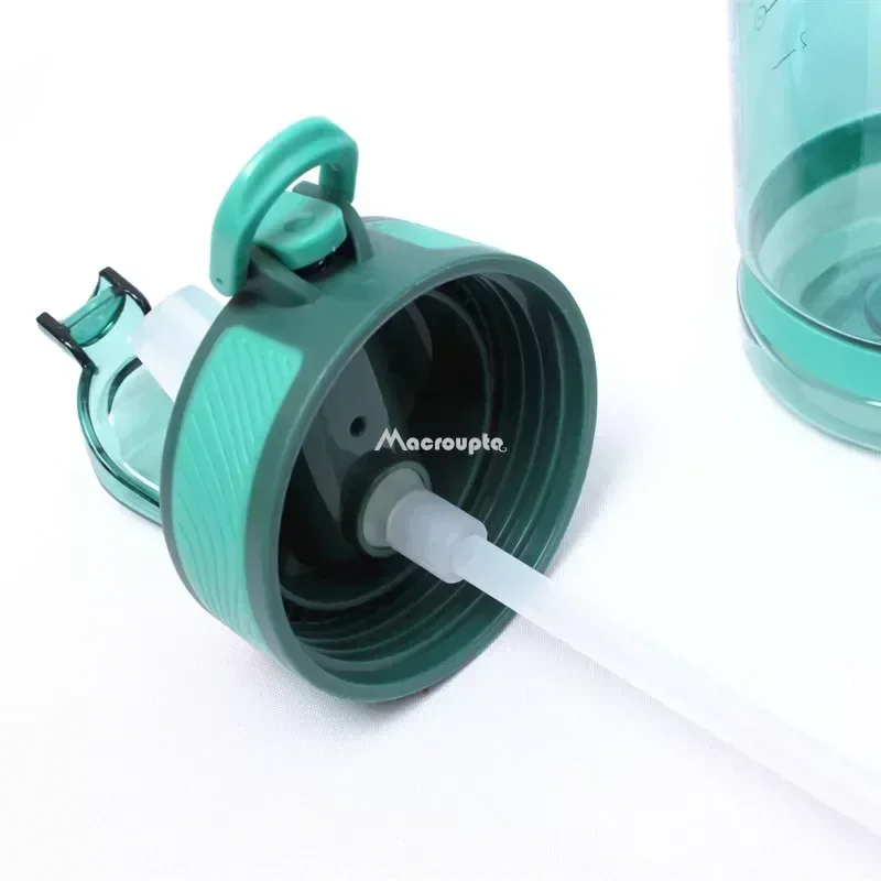 800ml Sports Water Bottle with Straw for Camping Hiking Outdoor Plastic Transparent BPA Free Sports Water Bottle,Plastic Water Bottle,Sports Bottle,Water Bottle