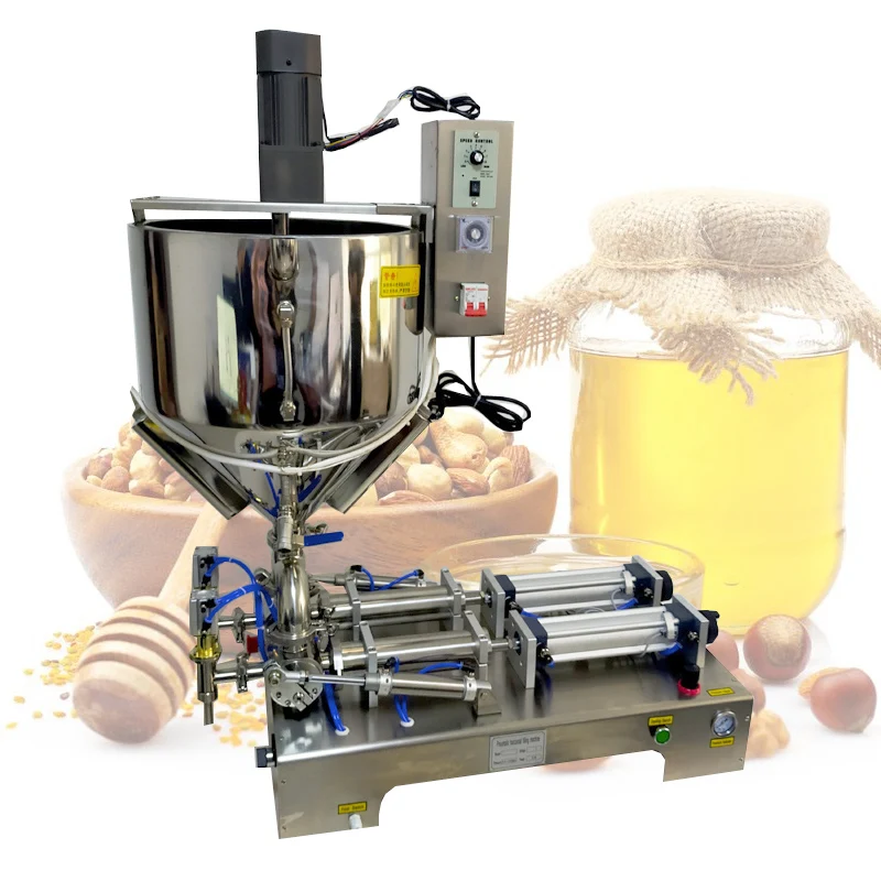 

Horizontal Pneumatic Paste Quantitative Filling Machine Honey Sauce Filling Packaging Machine