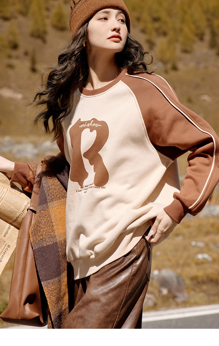 Ragazza Felpe Larghe E Lunghe Oversize Felpe Lunghe E Larghe Donna