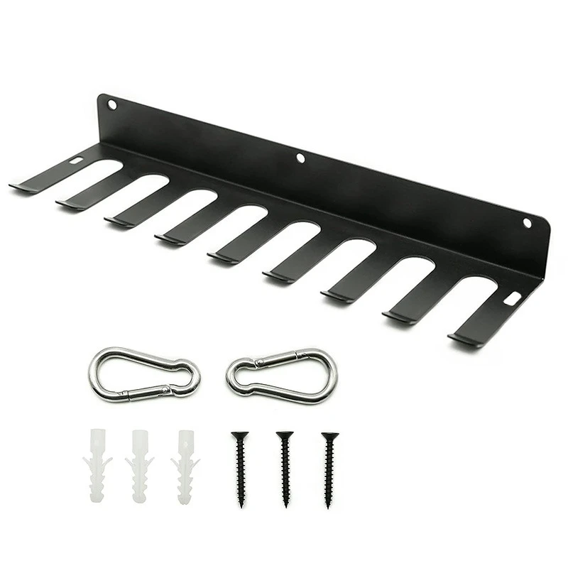 

1 Set Bat Storage Rack Wall Mounted Baseball Bat Hanger Gym Equipment Hooks Wall Mounted Baseball Bat Hooks