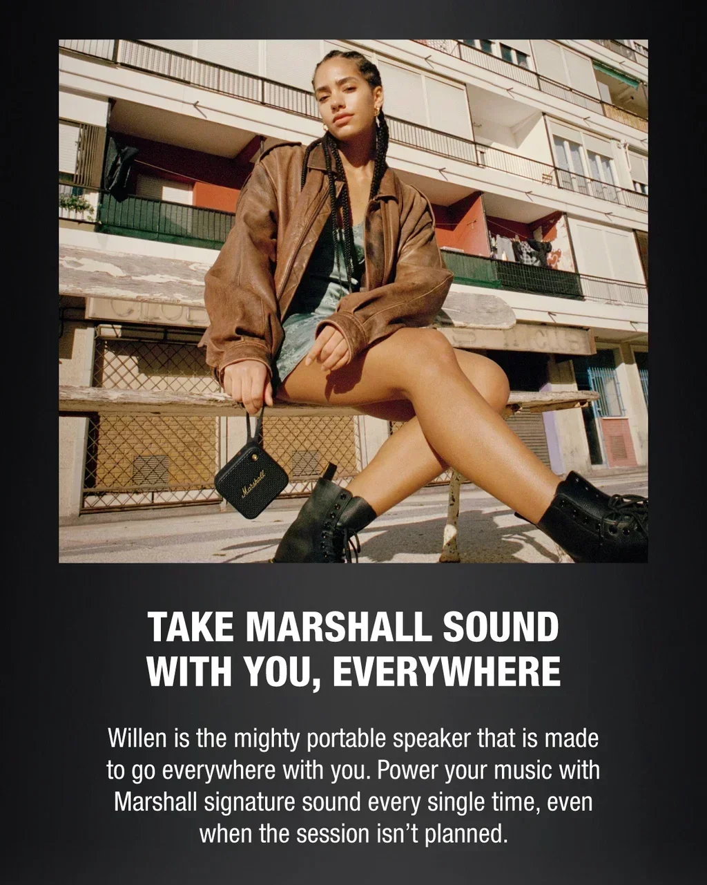 Original Marshall Willen Bluetooth speaker outdoor horse waterproof sports speaker wireless stereo subwoofer portable speaker 2 S120d6023afed4cbc8f71ec5829044b46i