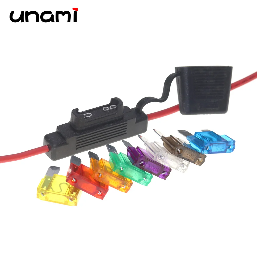 Heavy-Duty Waterproof In-Line Fuse Holder with Multiple Blade Fuse Options