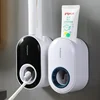 Toothpaste Squeezer Automatic Toothpaste Dispenser Holder No-Punching Dust-proof Wall Mount Bathroom Accessories Dispensador 1