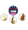 Electric 220/110V Soft Ice Cream Machine with 3 Different Flavors Fruit Freezer Hard Mixing Ice Cream Making Machine 3