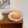 Creative Shell Shaped Ceramic Plate Jewelry Display Storage Trays Candle Plate Holder Household Home Table Decor Photo Props 6