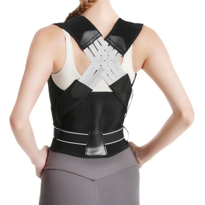 Adult Back Posture Correction Belt Shoulder Support Camel Straps Pain Relief Body Shaping Aid for Male And Female
