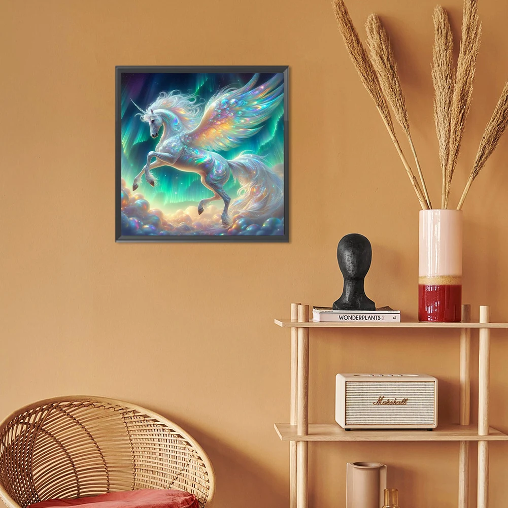 5D DIY Full Round Drill Diamond painting Dream Unicorn Home Decor Art Craft