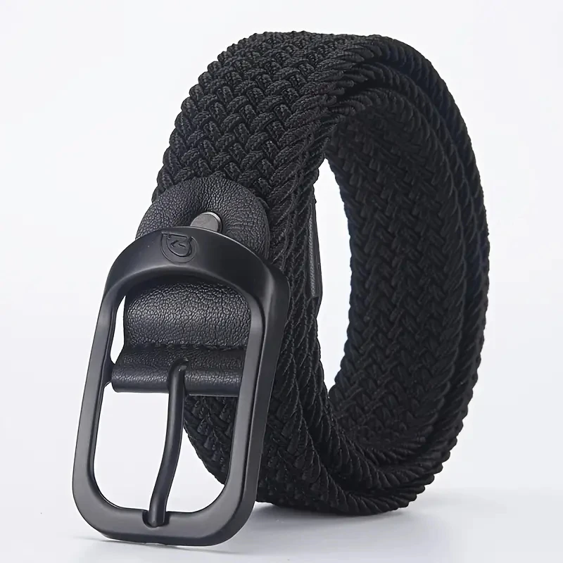 2023 Herren- und Damenmode Nylon-Gürtel Legierung Lässiger Gürtel Damen Wilder Stretch-Jeansgürtel Dekoration Ins Wind Luxusmarkendesign – Detail 5