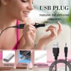 YIKOOLIN Nail Art Drill Kit File Professional Electric Manicure Pedicure Drill Sander Pen Nail Art Grinder with Sanding Bits 6