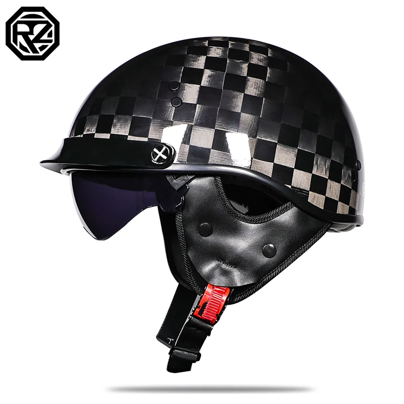Demi-Casque De Moto Casque Ouvert Jet Homologué ECE Casque Jet pour