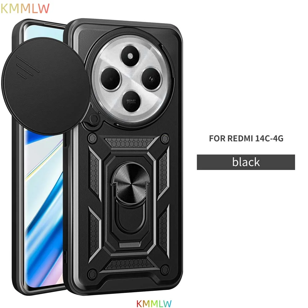 Shockproof Armor Case with Car Holder and Camera Lens Protection