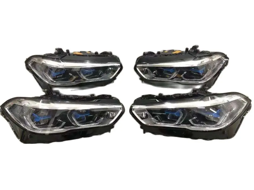 

Fit For BMW X5 X6 X5M X6M G05 G06 F95 2019-2022 Car Front Laser Lamps Assembly With AFS Original Headlight