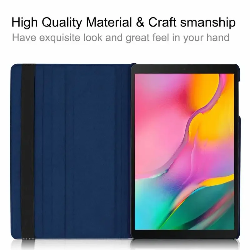 Case for Samsung Galaxy Tab A 10.1 2019 SM-T510 Tablet Cover Stand Case Tab A7 10.4'' A8 10.5 X200 A9 Plus 11" 8.7" T220 Cases