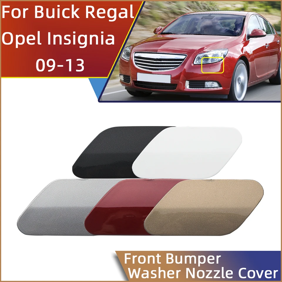 Pair Headlight Washer Nozzle Grille Covers For 2010-2016 Cadillac SRX | LH + RH | Mek-motoo