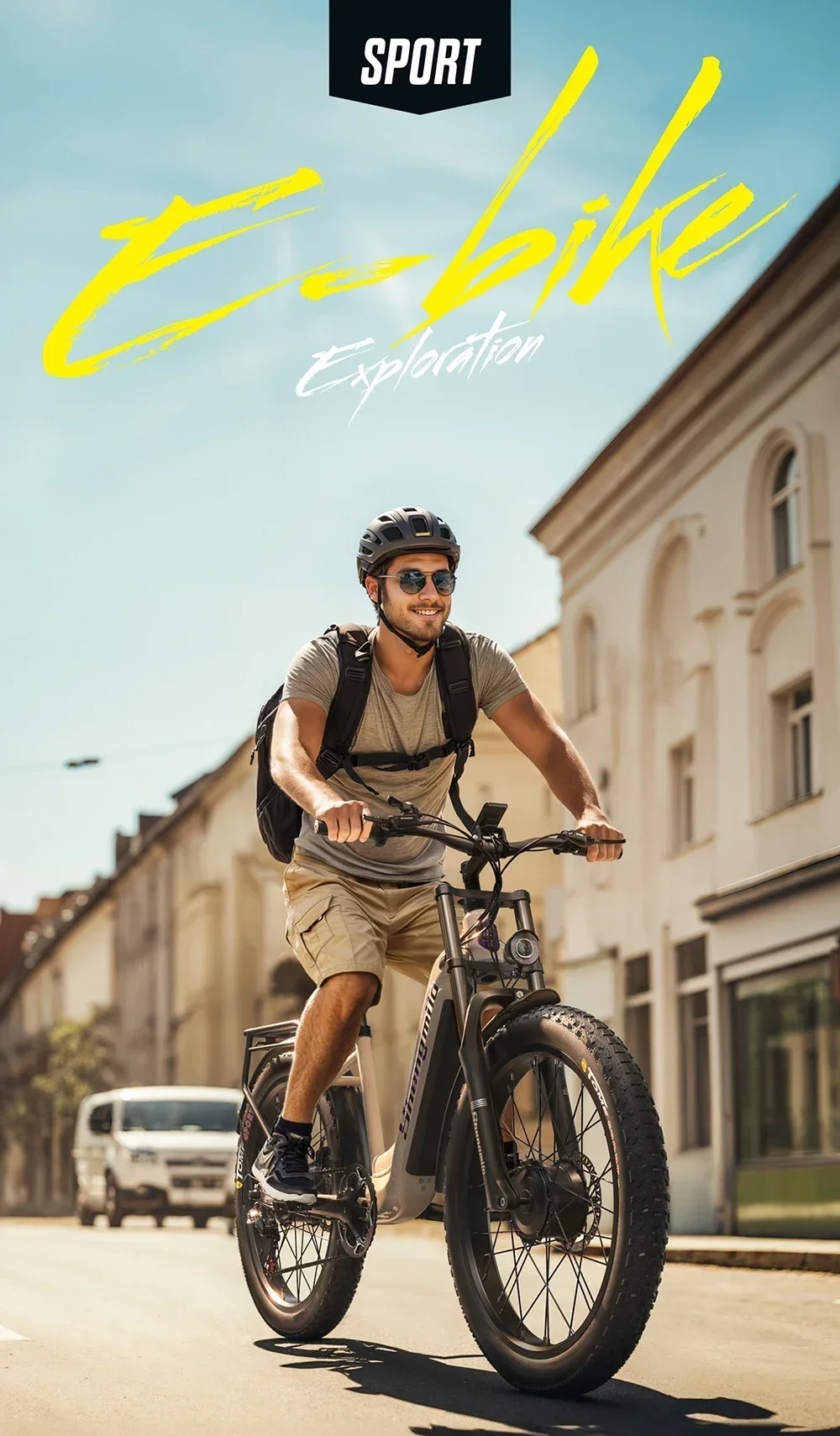 Description Picture 6 of itemS700 Electric Bicycle Dual motor 2000W Lithium battery 48V17.5AH commuting 26 inch Hydraulic Brake E-bike off-road Electric bike