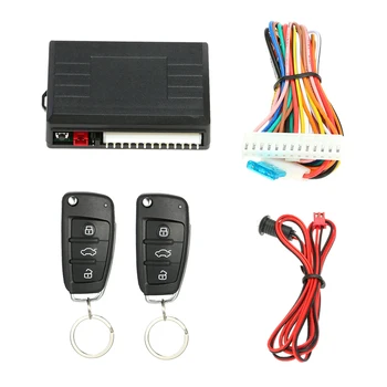 Sistema di accesso senza chiave per auto Serratura per porta auto Sistema di accesso senza chiave per rilascio bagagliaio Kit di chiusura centralizzata con telecomando