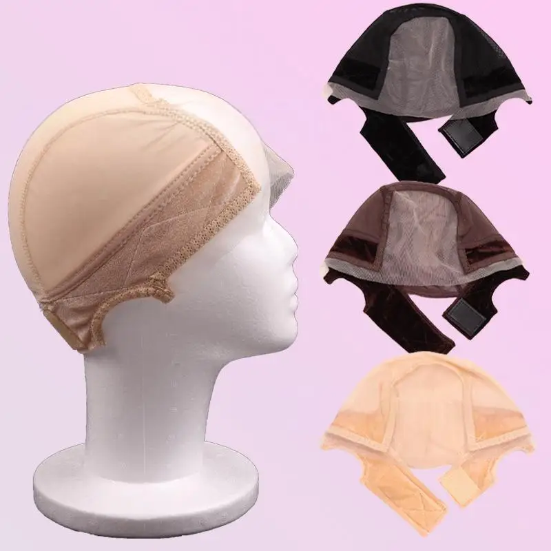 Lace velvet headband mesh hat Stretch wig lace hood for Keeping Wigs in Place velvet hair band,hair band,hair styling tool,hair styling tools
