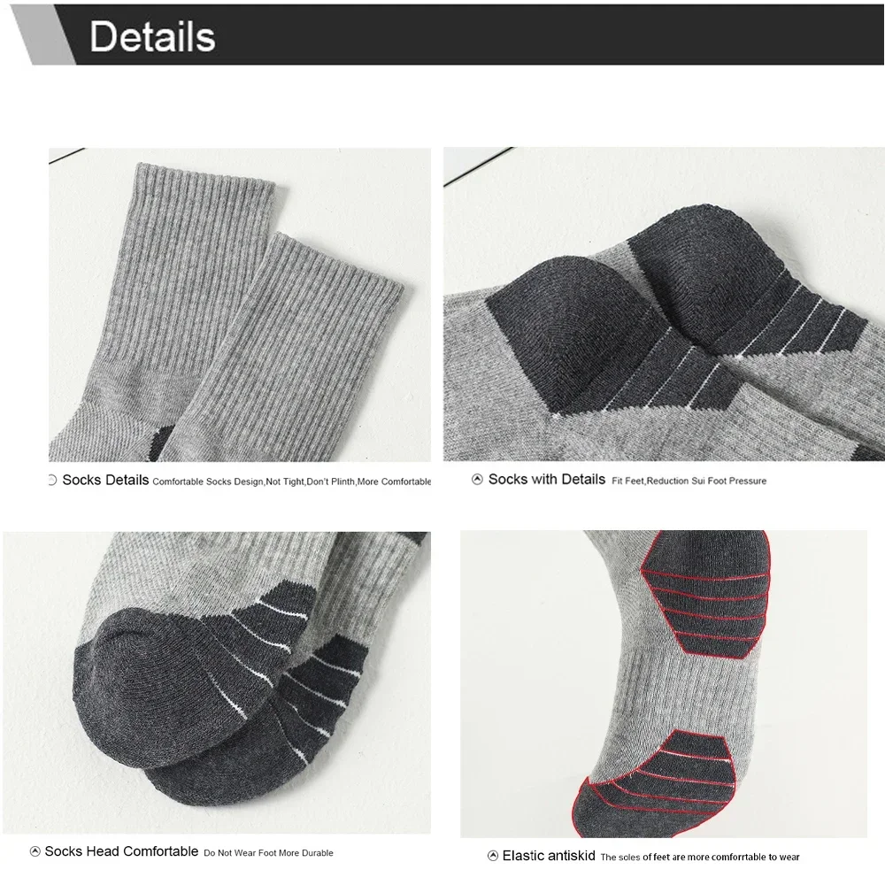 5 Pair Men's Ankle Socks with Cushion Athletic Running Socks,Performance Cushioned Breathable with Support Crew Socks 4 S120ebc1f63a949be83b34200e4a3dcbcX
