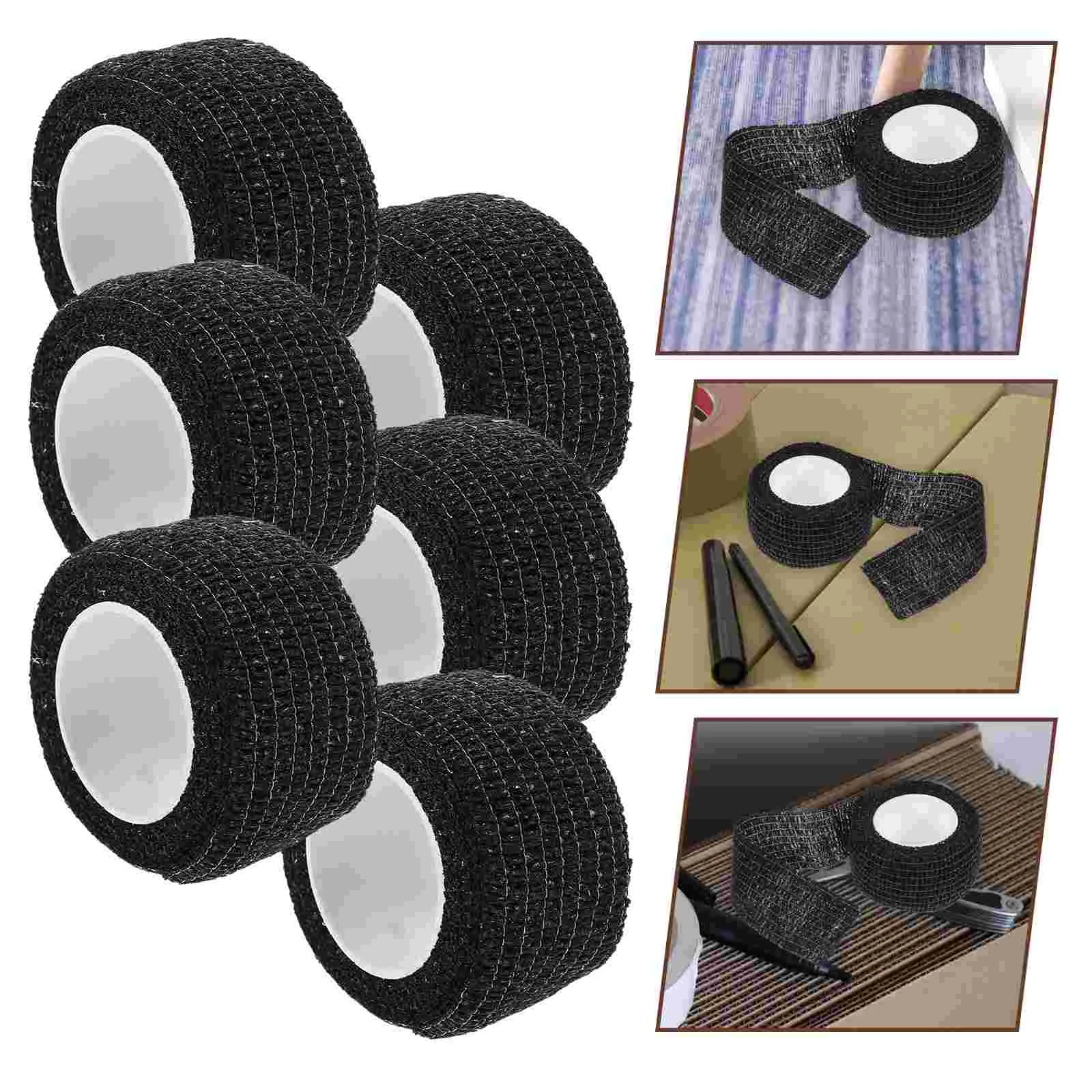 

6 Rolls Couch Protector Table and Chair Leg Protection Belt Protective Strips with Adhesive Backing Stripe Mats Sticky