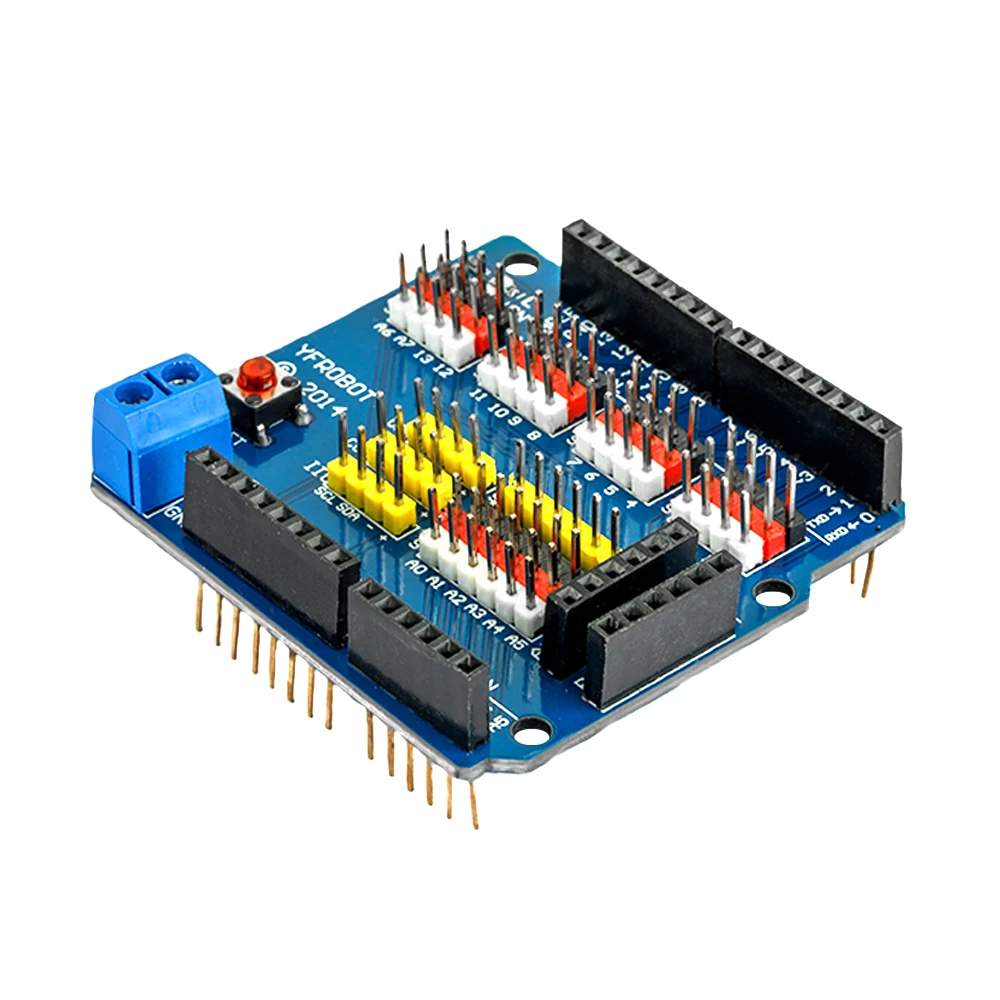 Screw Terminal Shield For Arduino UNO The Pi Hut, 55% OFF